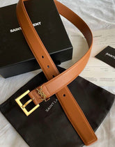 Ysl Leather Belt